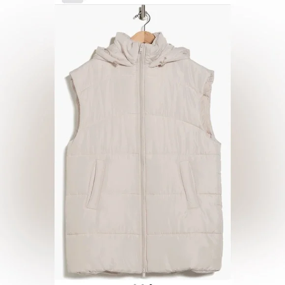 Z by Zella hooded long quilted vest - NWT - Picture 3 of 4